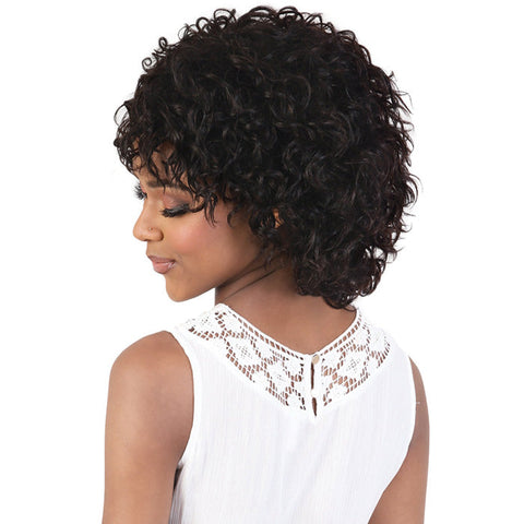 Beshe Peruvian Remi Natural Glueless 100% Virgin Remi Human Hair Crown Lace Top Hand-Tied Wig - HHC.FIA