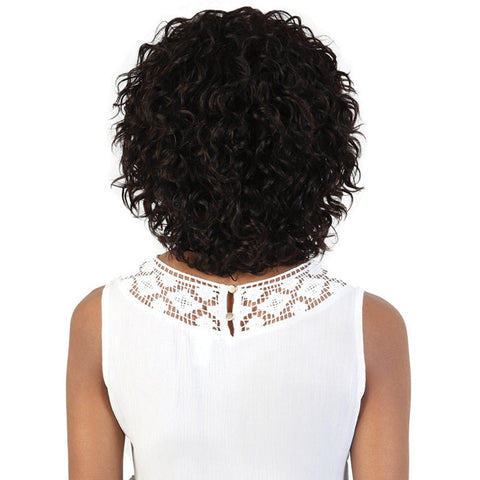 Beshe Peruvian Remi Natural Glueless 100% Virgin Remi Human Hair Crown Lace Top Hand-Tied Wig - HHC.FIA