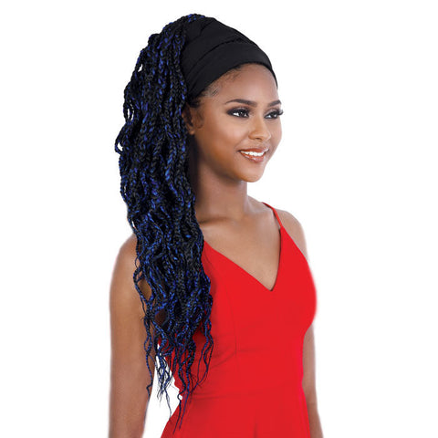 Seduction Quick Wrap with Headband Wig - WRAP.BX24W / WRAP.BX36W (24"/36") BOX BRAID