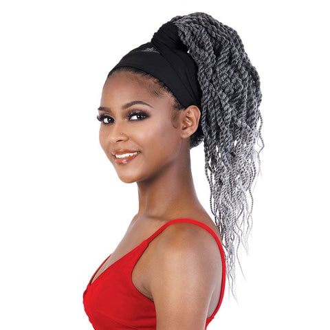 Seduction Quick Wrap with Headband Wig - WRAP.SN36W 36" TWIST STYLE