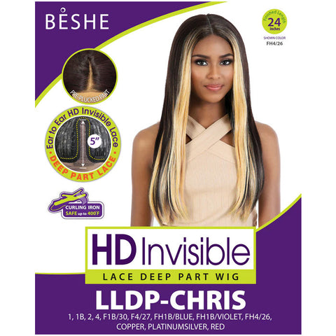 Beshe HD Invisible Deep Part Lace Wig - LLDP-CHRIS