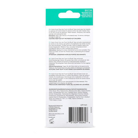 KISS Colors Quick Cover Gray Hair X-Large Touch-Up Brush