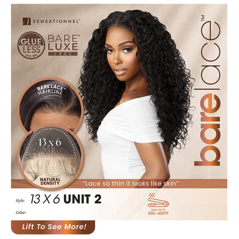 Sensationnel Bare Lace Glueless Extra Transparent Luxe 13X6 Lace Front Wig - 13X6 UNIT 2
