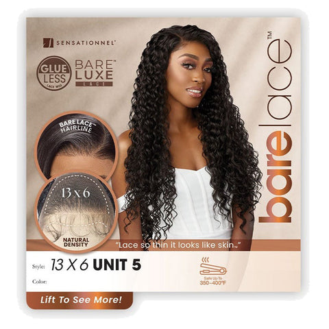 Sensationnel Bare Luxe Glueless 13X6 Extra Transparent Lace Front Wig - 13x3 UNIT 5