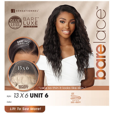Sensationnel Bare Lace Glueless 13x6 Lace Front Wig - 13x6 UNIT 6