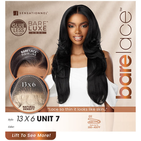 Sensationnel Bare Luxe Glueless 13x6 Lace Front Wig - 13x6 UNIT 7