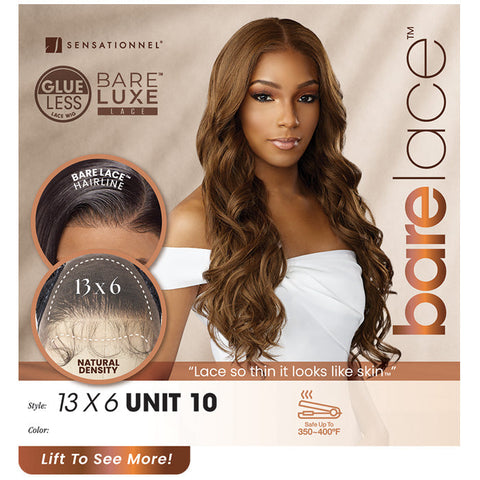 Sensationnel Bare Lace Glueless 13x6 Lace Front Wig - 13x6 UNIT 10