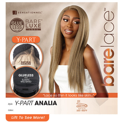 Sensationnel Bare Lace Glueless Y-Part Lace Front Wig - Y-PART ANALIA