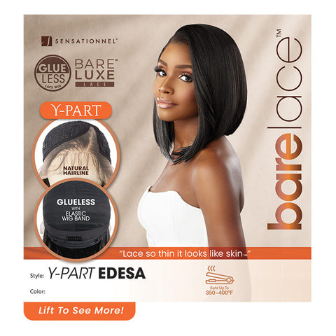 Sensationnel Bare Lace Glueless Y Part Lace Front Wig - Y-PART EDESA