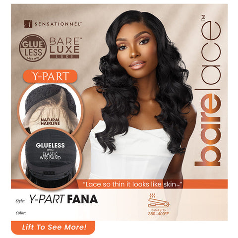 Sensationnel Bare Luxe Glueless Lace Front Wig - Y-PART FANA
