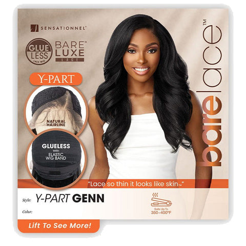 Sensationnel Bare Lace Glueless Y-Part Lace Front Wig - Y-PART GENN