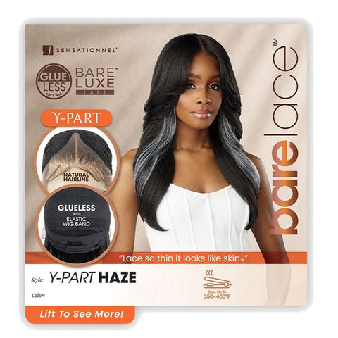 Sensationnel Bare Lace Glueless HD Lace Front Wig - Y-PART HAZE