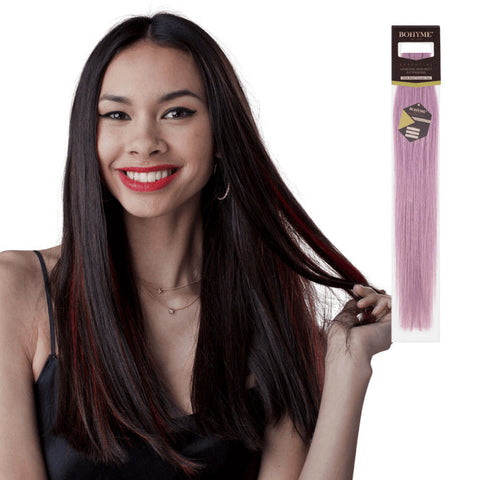 Bohyme Essential 100% Remi Human Hair Tape-Ins Weave - SILKY STRAIGHT 16-26"