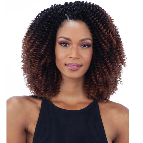 Mayde Beauty Curlypop Pre-Looped Crochet Braid - 2X BOHEMIAN POP