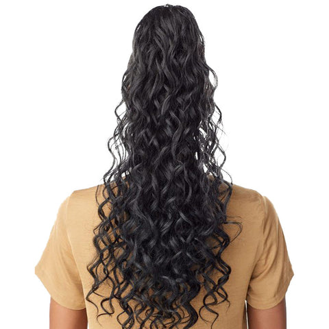 Sensationnel Synthetic Ponytail Instant Pony Wrap Braided Loose Deep 26"