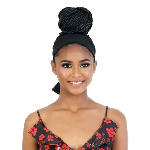 Seduction Hair Quick Wrap with Headband Wig - WRAP.BX 24/30" BOX BRAID