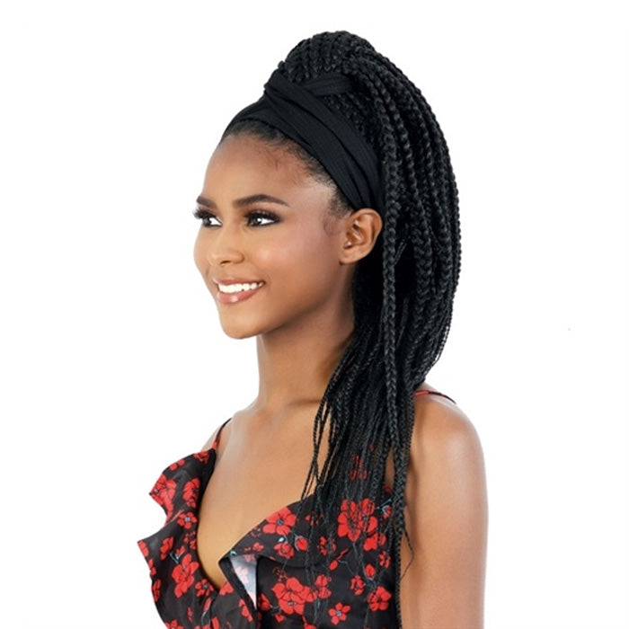 Seduction Hair Quick Wrap with Headband Wig - WRAP.BX 24/30" BOX BRAID