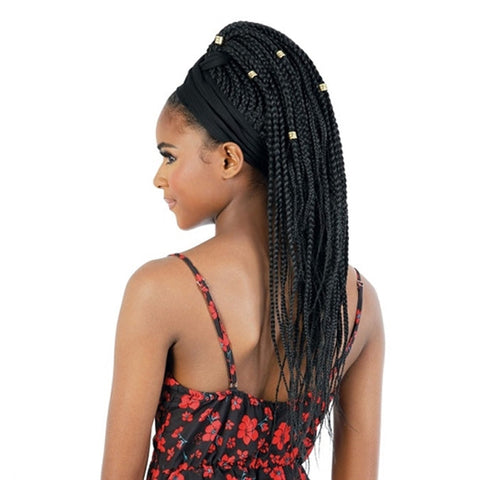 Seduction Hair Quick Wrap with Headband Wig - WRAP.BX 24/30" BOX BRAID