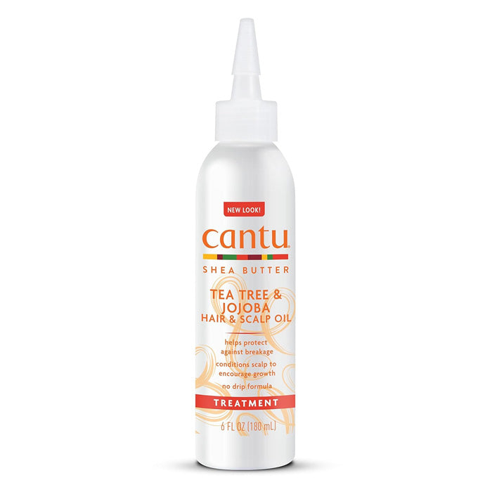 Cantu Shea Butter Tea Tree & Jojoba - HAIR & SCALP OIL TREATMENT 6 oz