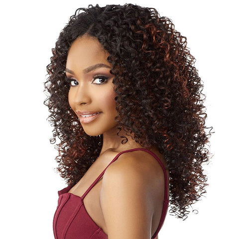 Sensationnel Curls Kinks V-Part Wig Glueless HD Lace Part Wig - V-UNIT 5