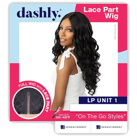 Sensationnel Dashly Synthetic Hair Lace Part Wig - UNIT 1