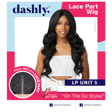 Sensationnel Dashly Synthetic Hair 4" Deep Lace Part Wig - LP UNIT 5