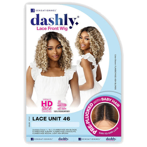 Sensationnel Dashly HD  Lace Front Wig - LACE UNIT 46 - Pre-Plucked with Baby Hair