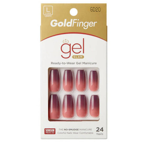 Kiss GoldFinger Snow Queen Limited Edition 24 Nails - Pandora's Box