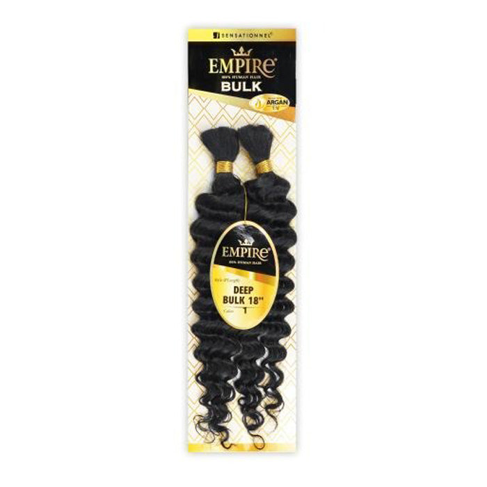 Sensationnel Empire Human Hair Braids - DEEP BULK 18"/22"