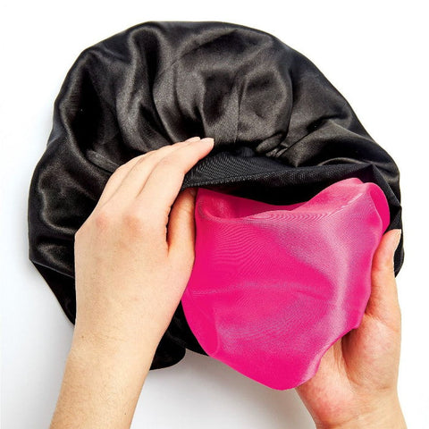 Red by Kiss X Large Silky Satin Wide Edge Reversible Hair Cap