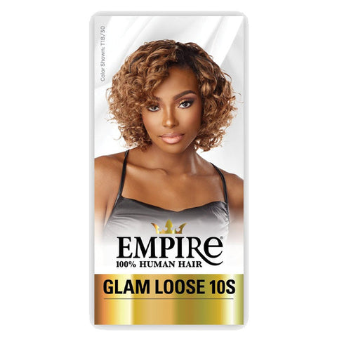 Sensationnel Empire 100% Human Hair Weaves - GLAM LOOSE 10S 3 PCS