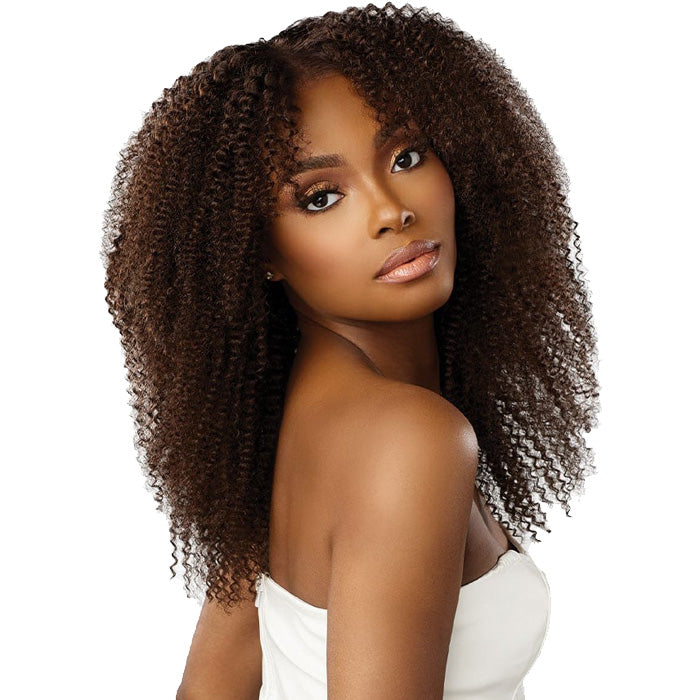 Sensationnel Empire  Wet & Wavy 100% Human Hair Weave - KINKY CURLY - 3 Packs Multi-Length