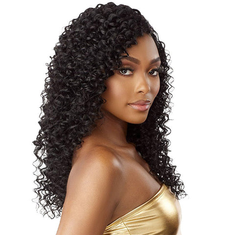 Sensationnel Empire Bundles Multi Pack 100% Human Hair Weave and 4x4 HD Lace Closure - DEEP