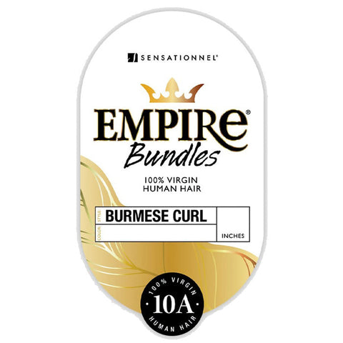 Sensationnel Empire Bundles 100% Virgin Human Hair 10A Weaves - BURMESE CURL