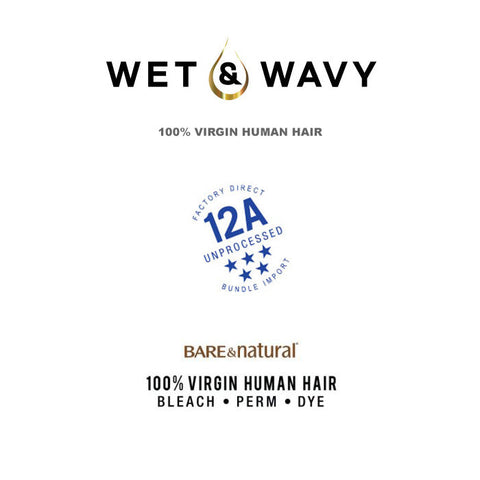 Sensationnel 100% Virgin Human Hair 12A Wet & Wavy Weave Bundle - BOHEMIAN 14/16/18" 3X