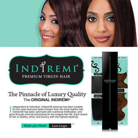 Indiremi Virgin Remy Human Hair Braids - NATURAL YAKY BULK 16"