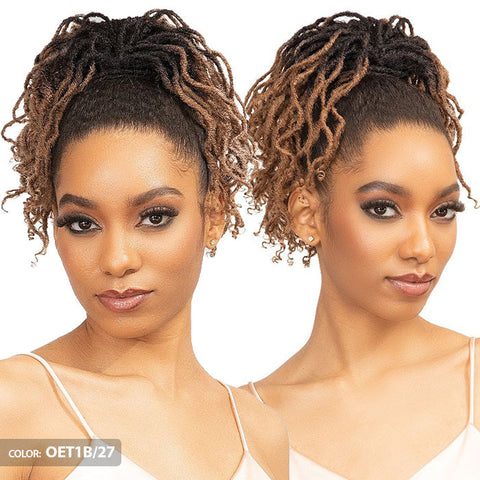 Janet Collection Remy Illusion Braid Ponytail - MACON