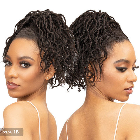 Janet Collection Remy Illusion Braid Ponytail - MACON