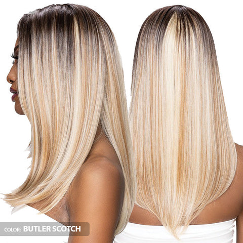 Janet Collection Melt 13X6 Swiss Lace Front Wig - POLINA