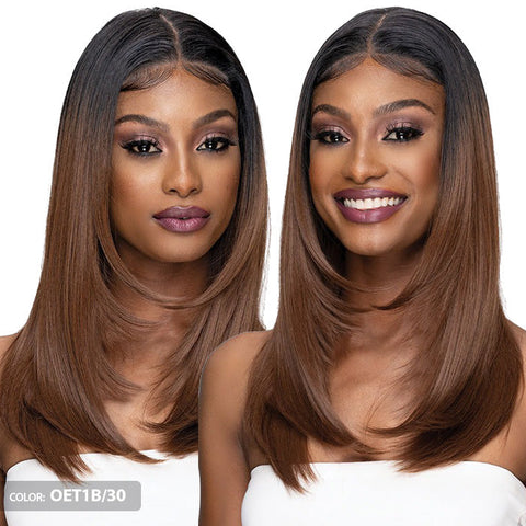 Janet Collection Melt 13X6 Swiss Lace Front Wig - POLINA