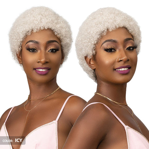 Janet Collection Natural Curly Full Wig - AFRO ABBO