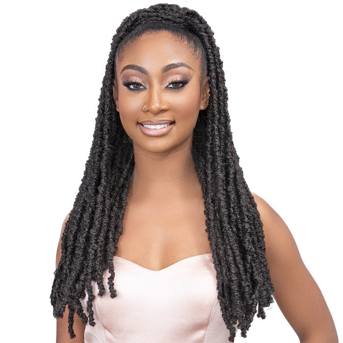 Janet Collection Remy Illusion Braid Ponytail - UTICA 24"