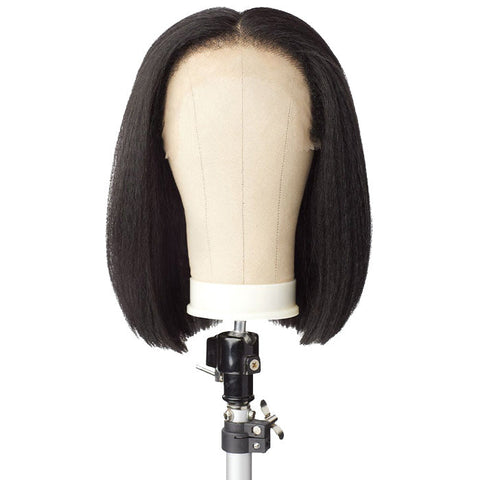 Sensationnel Curls Kinks Texture Glueless 13x6 HD Lace Front Wig - 13x6 KINKY BOB 14 - Kinky Edges