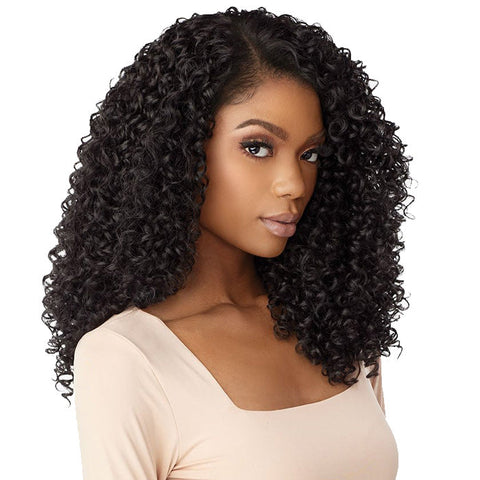 Sensationnel Curls Kinks Glueless 13x6 HD Lace Front Wig - 13x6 KINKY CURLY 18 - Kinky Edges