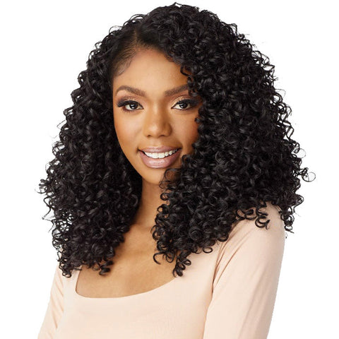Sensationnel Curls Kinks Glueless 13x6 HD Lace Front Wig - 13x6 KINKY CURLY 18 - Kinky Edges