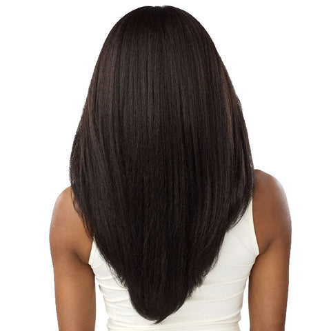 Sensationnel Curls Kinks Glueless HD 13x6 Lace Front Wig - 13x6 KINKY LAYERED BLOW OUT 22" - Kinky Edges