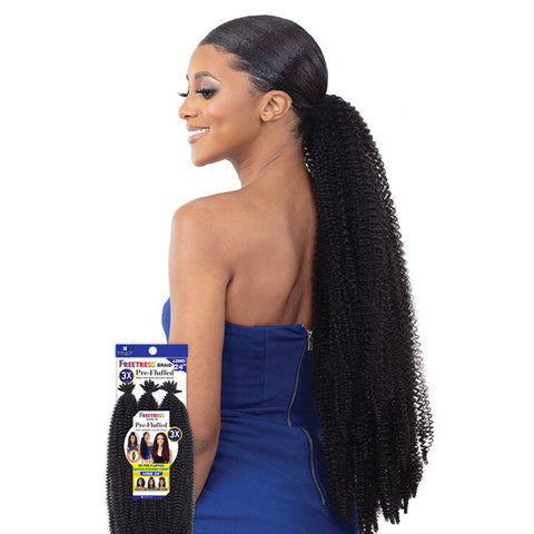 Freetress 3X Pre Fluffed Water Poppin Twist Braid 24