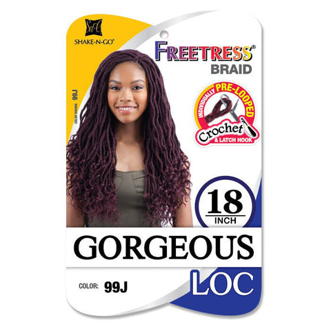 Freetress Braid Pre Looped Crochet GODDESS LOC 18 Inch