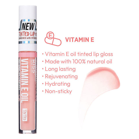 KISS NEW YORK Natural Oil Lipgloss