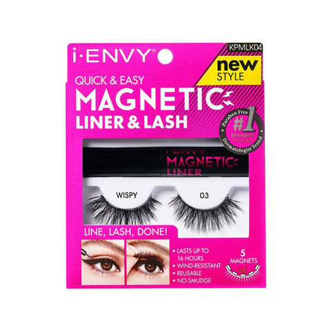 Kiss i-ENVY Quick & Easy Magnetic Liner & Lash - WISPY 03 KPMLK04